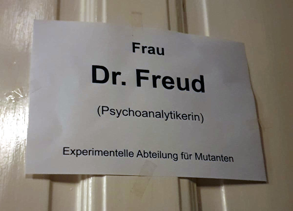 Sprechstunde bei Frau Dr. Freud
