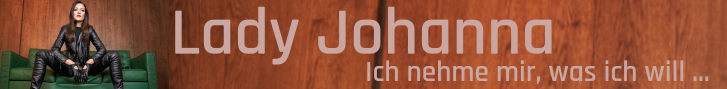 Banner von Sexarbeiterin Lady Johanna